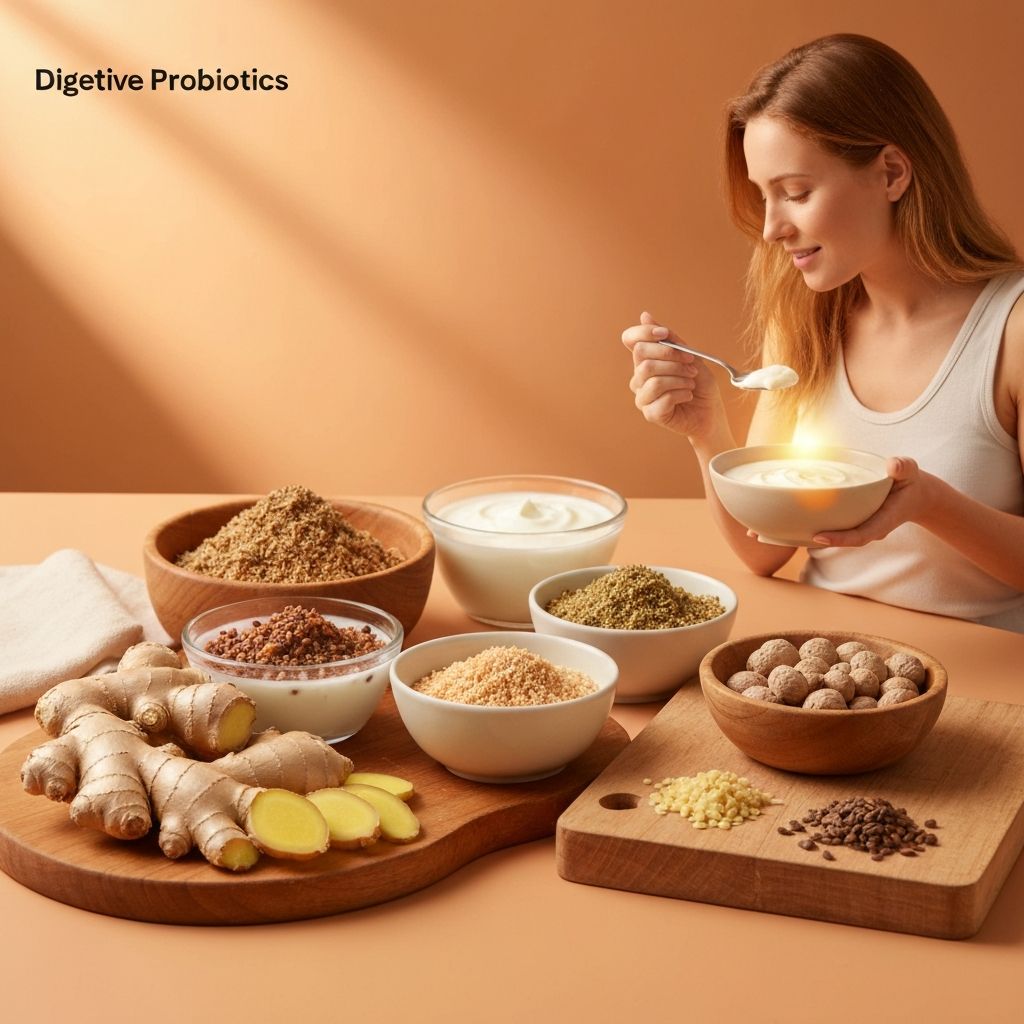 Digestive health ingredients - fermented foods and ginger